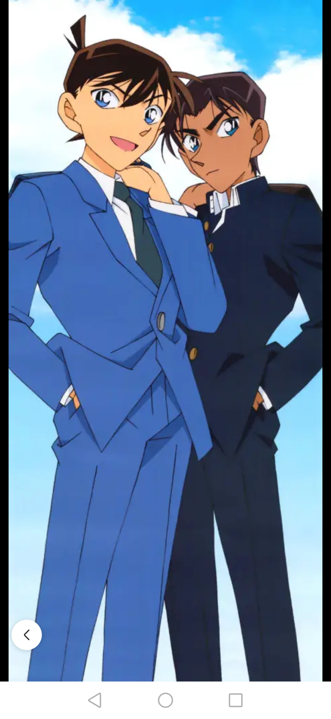 名侦探柯南之工藤新一和服部平次