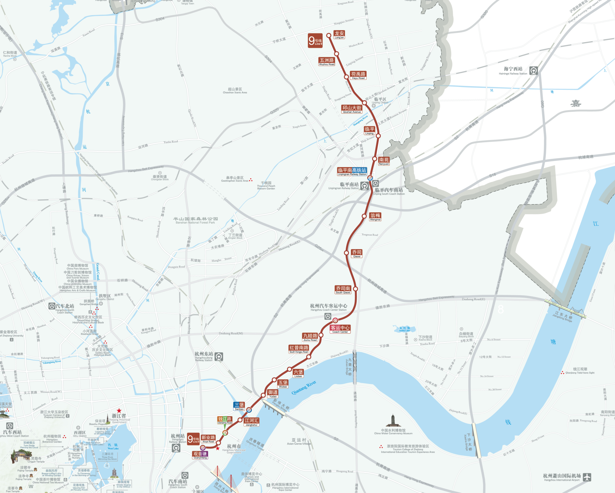 杭州地铁线路 三期图片