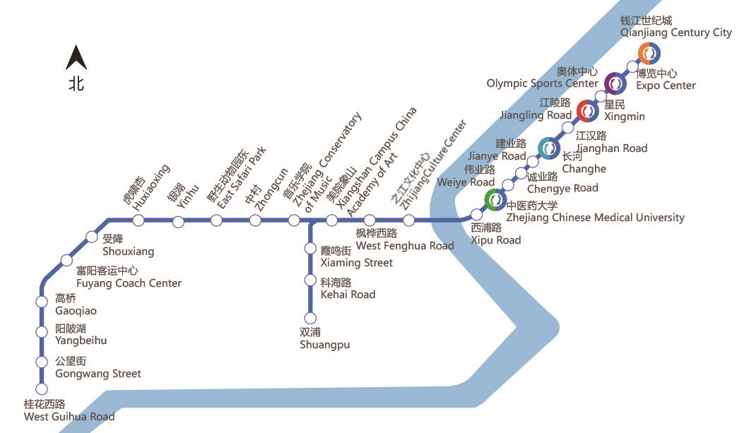 杭州地铁线路 三期图片