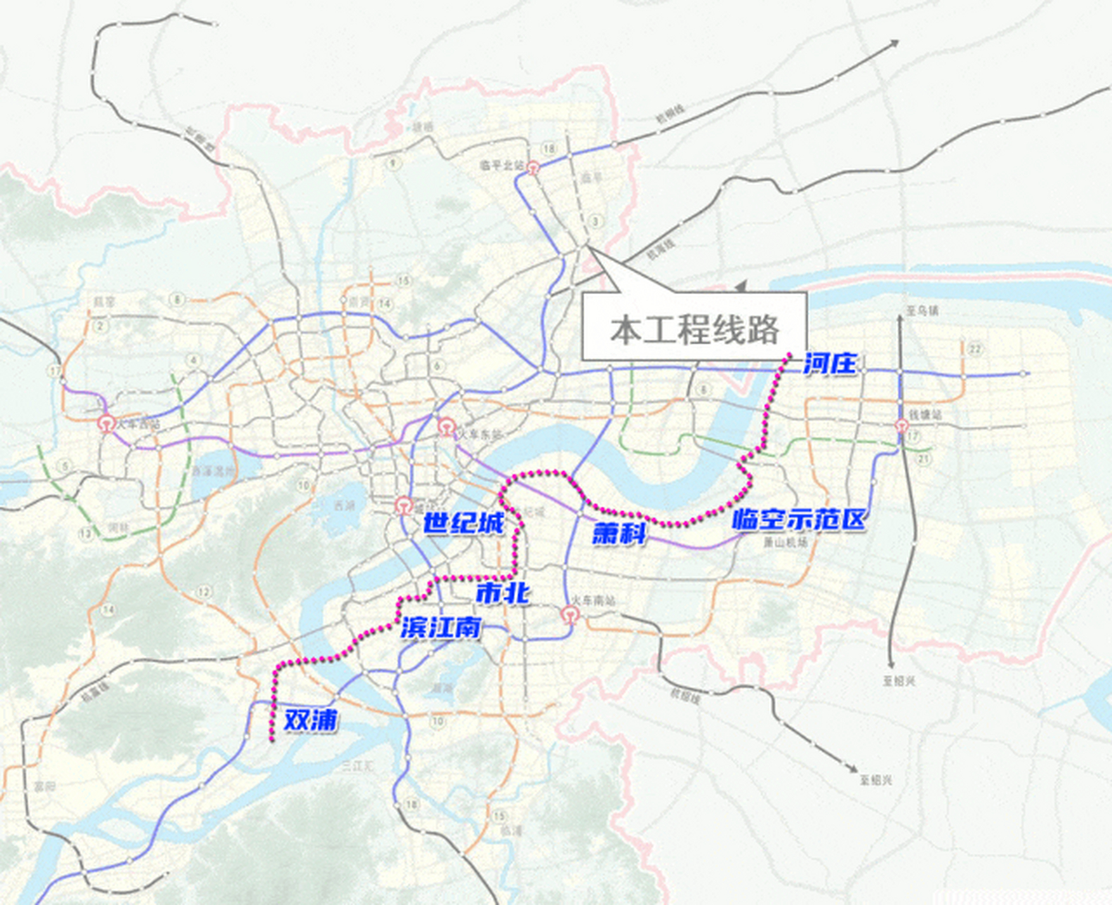 杭州地铁11号线图片