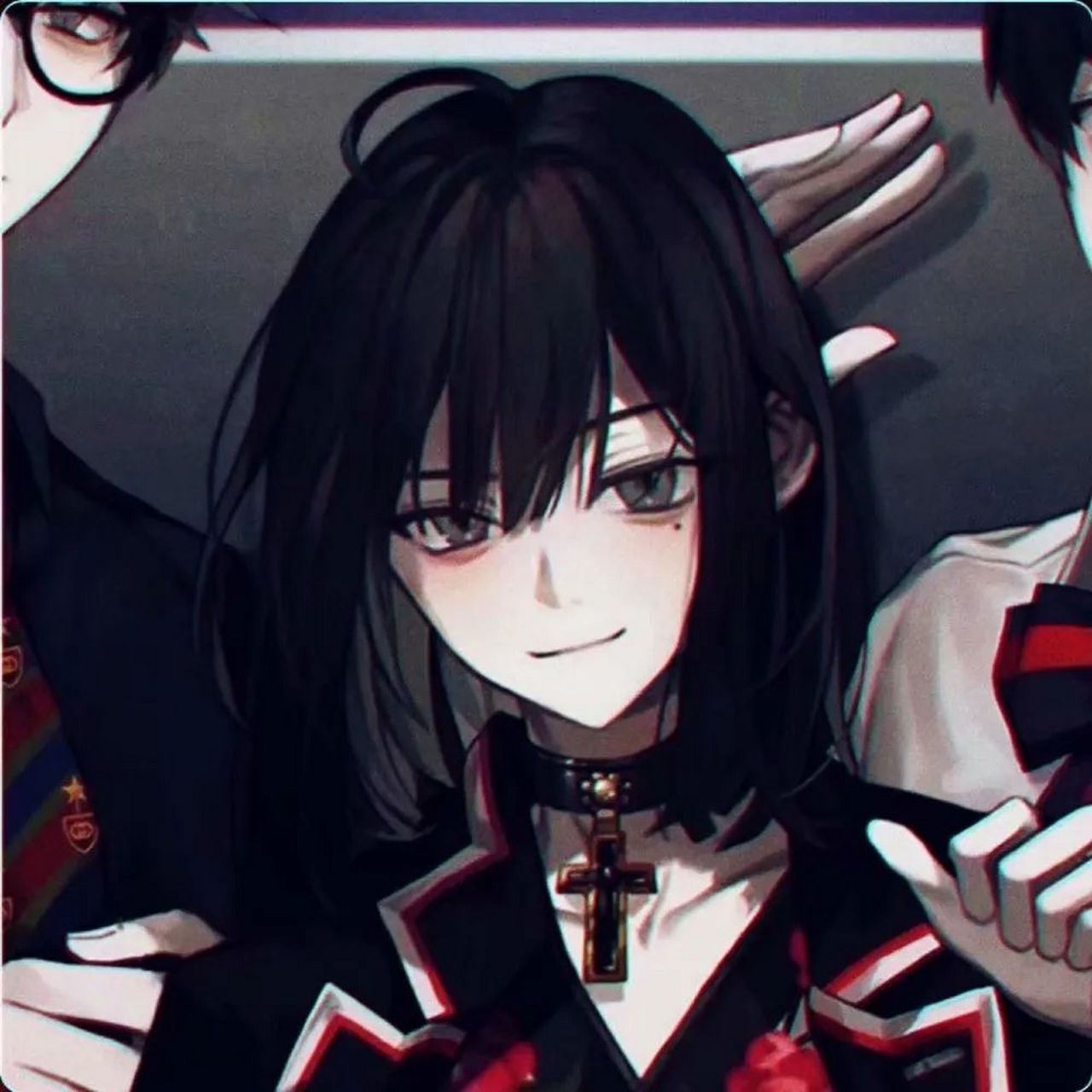 三人师徒头像 两男一女来看一看 想要的 赶快来!