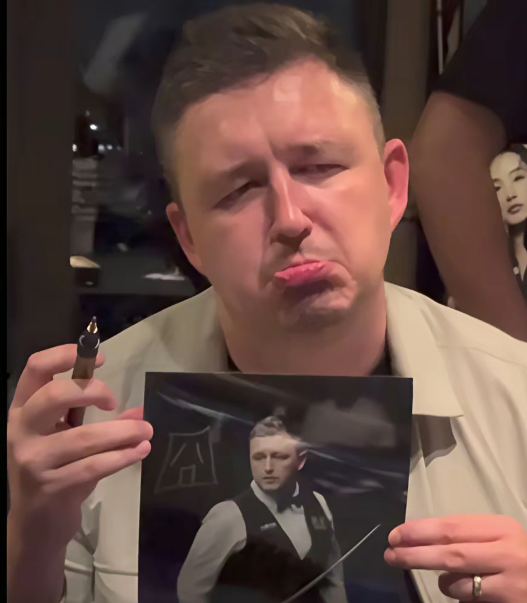 自从囧哥凯伦威尔逊连续击败火箭奥沙利文,我国超新星赵心童,老机长