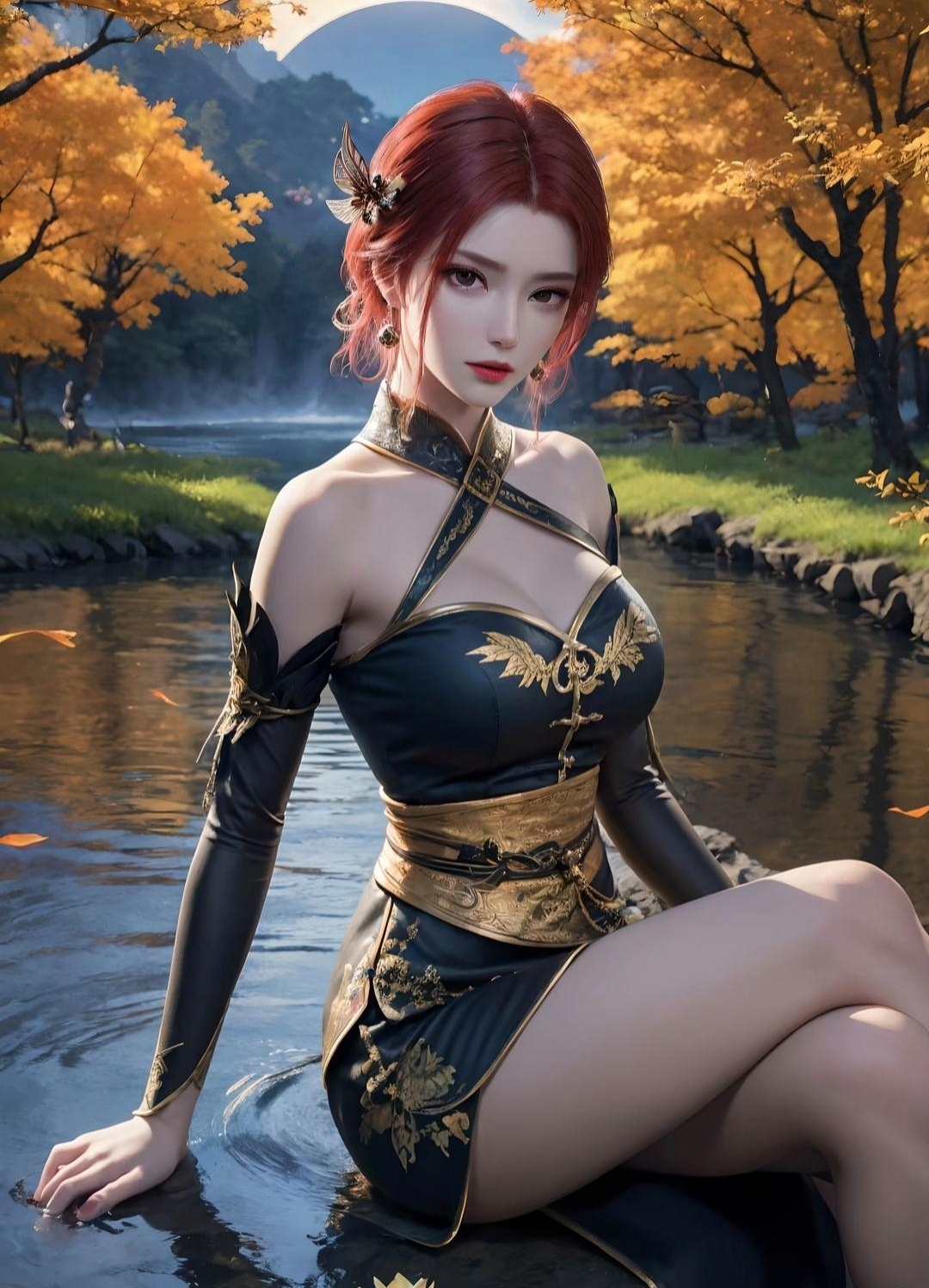 斗破雅妃的建模真的很漂亮,太喜欢了