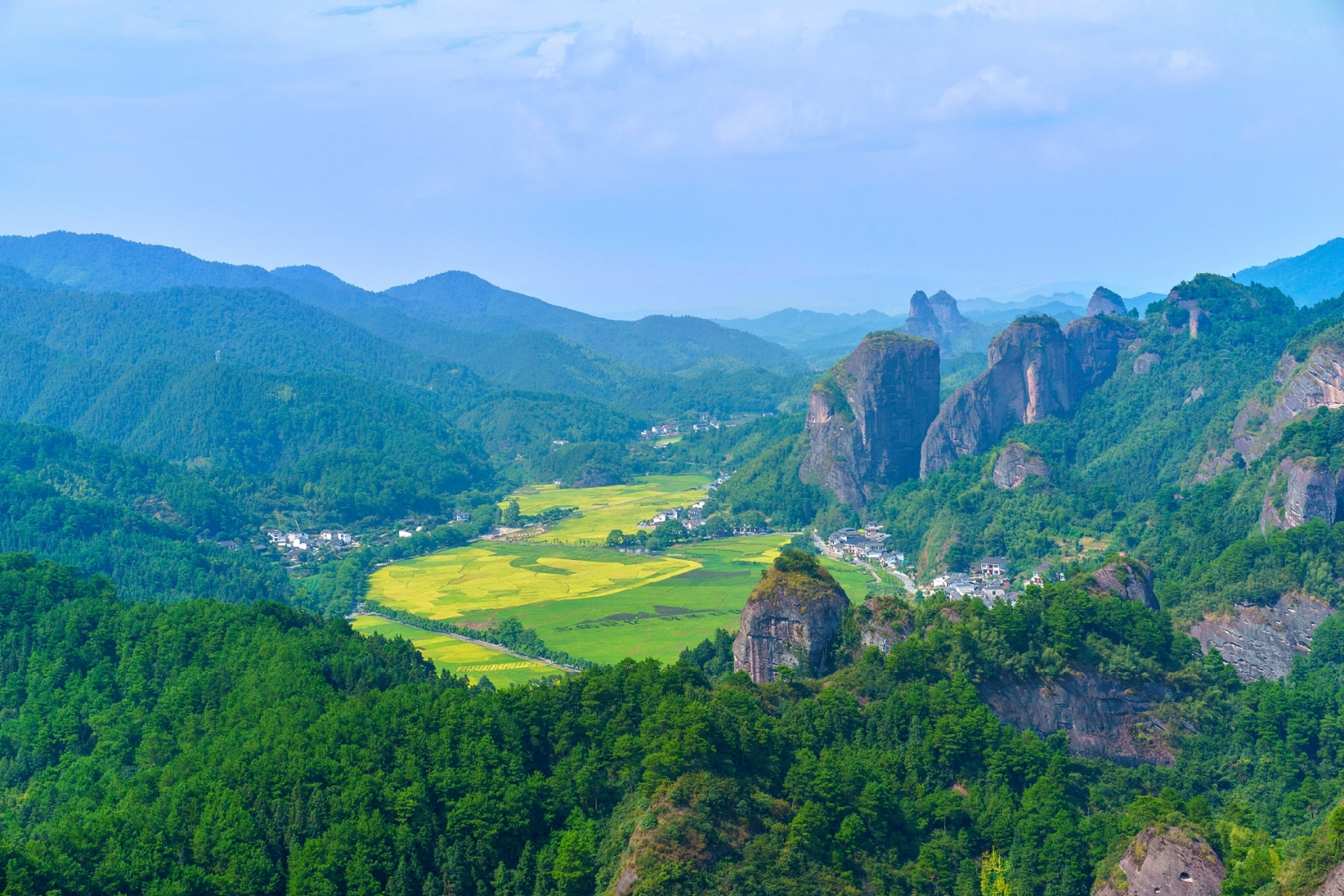 冠豸山风景区图片图片