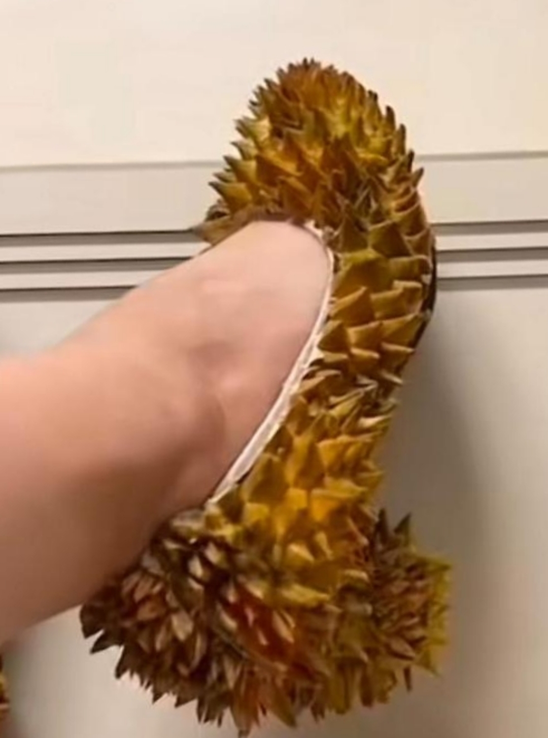 很多人都知道榴莲的外壳非常坚硬,而且看起来也挺个性的!