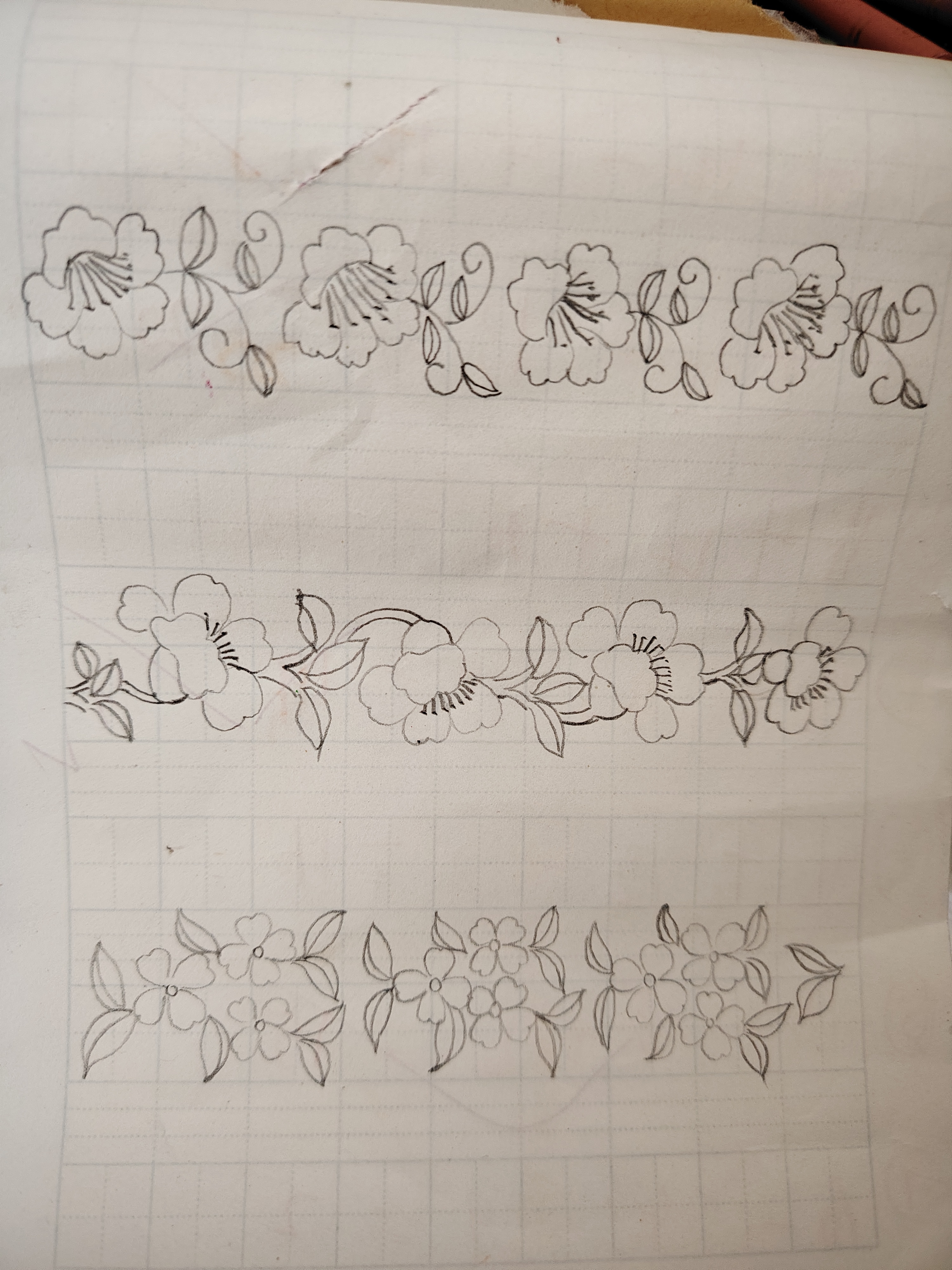 绣花图样