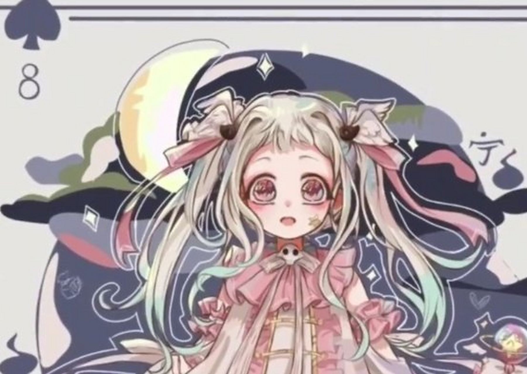 地缚少年花子君动漫# 花宁情头 ——图片非原创,来源于网络,侵权本靠