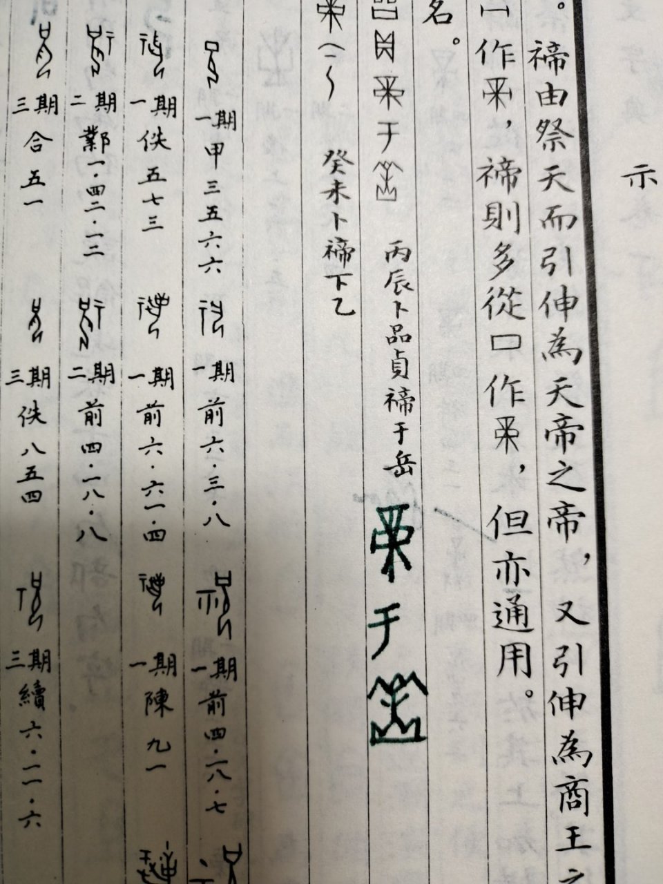 每日一字——甲骨文"岳".