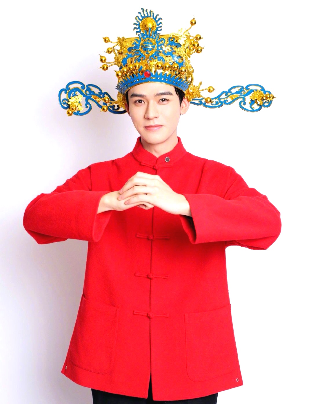 龚俊cos财神好俊啊! 初五迎财神,祝大家发财! #2月图文动态激励计划