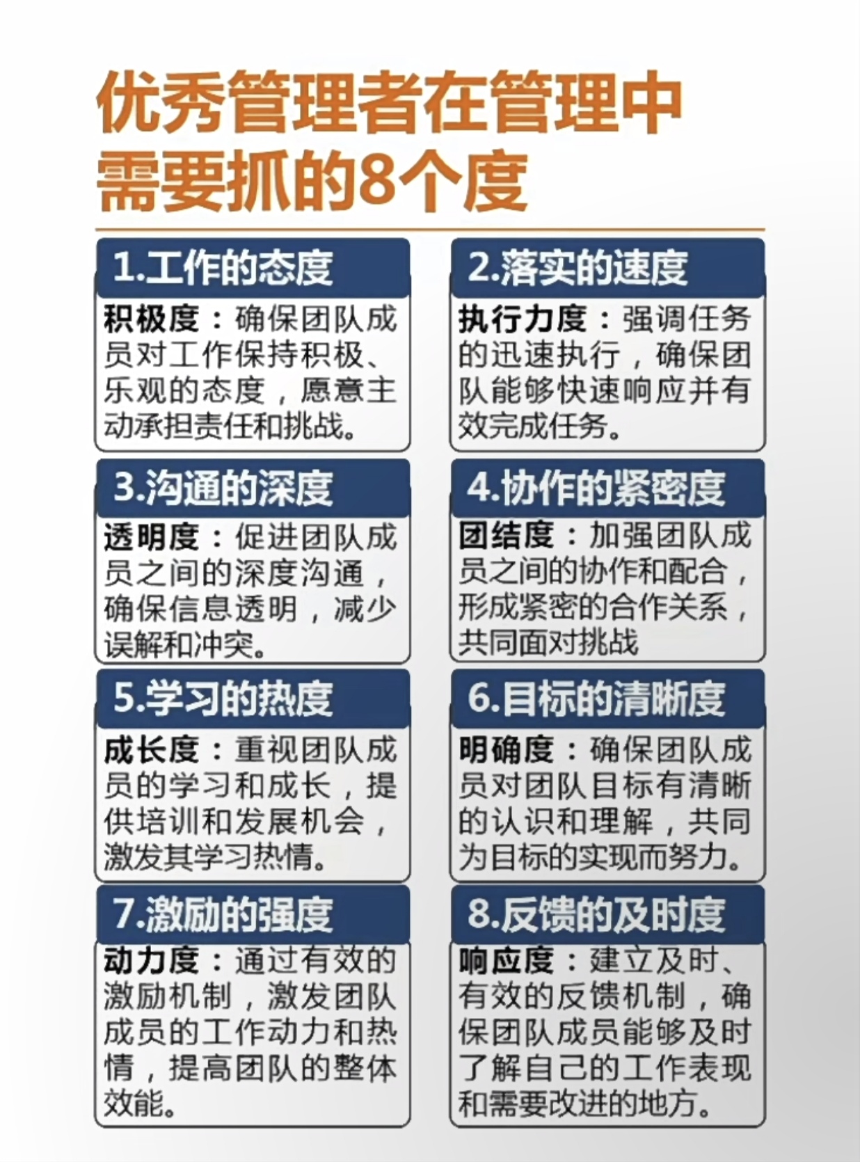 精细化管理八种方法