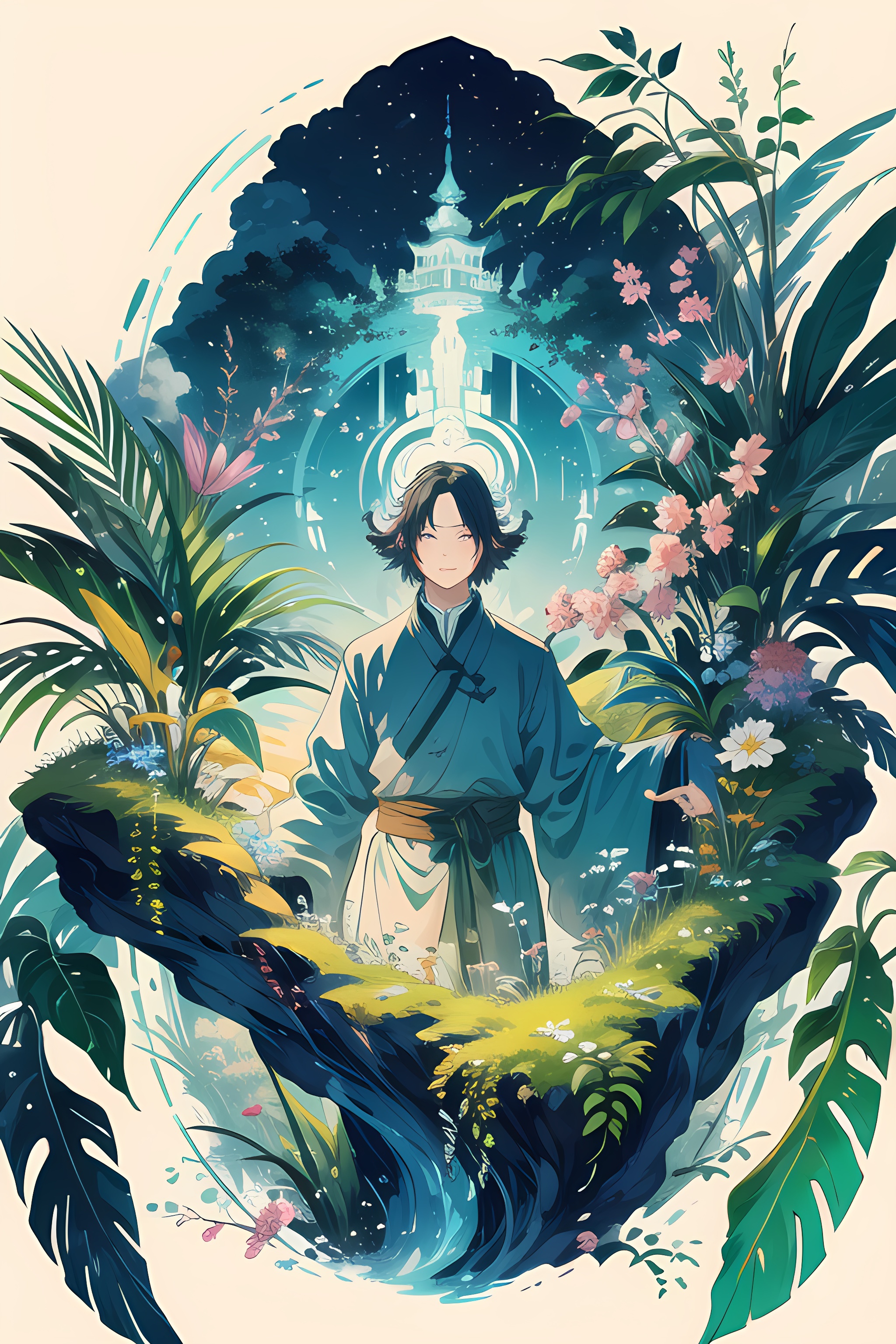 四季之神:春神,夏神,秋神,冬神