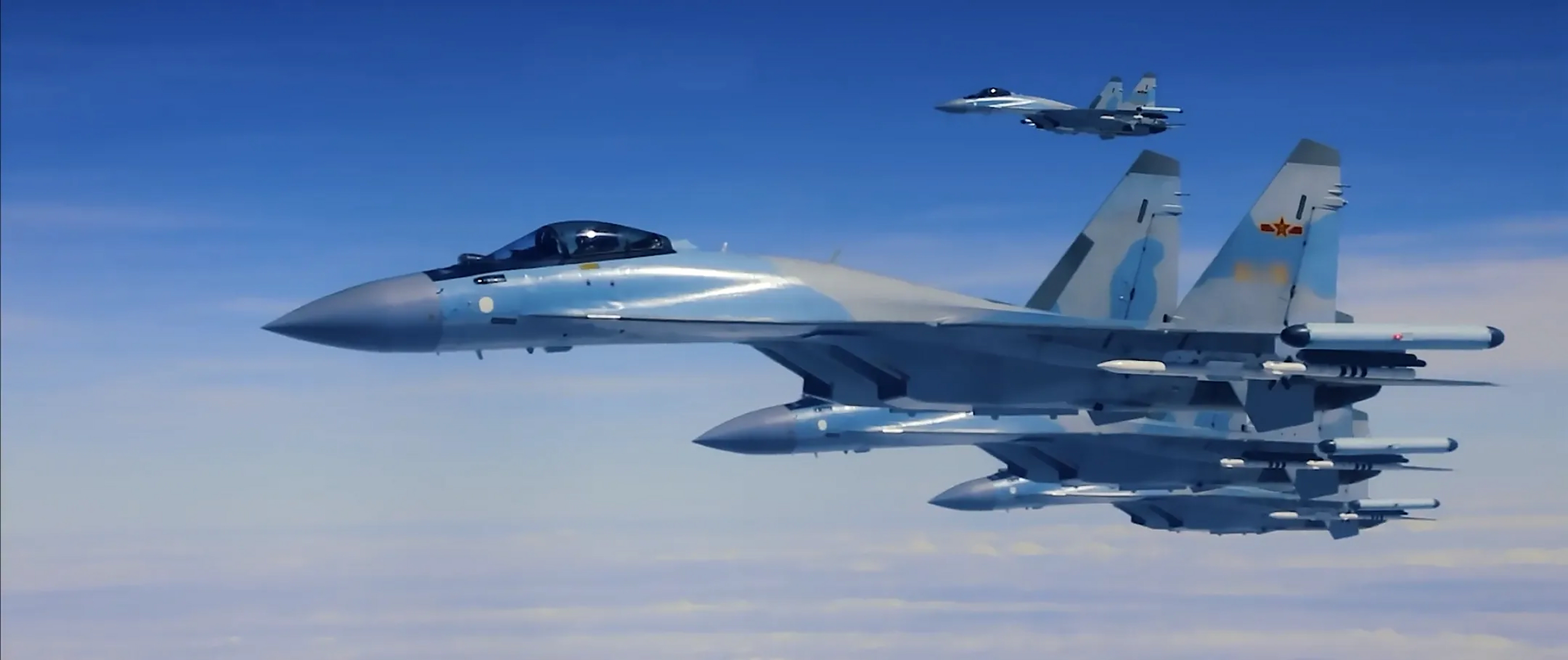 武器装备# 中国空军苏-35战斗机的涂装,在空军整个战机型号中是非常