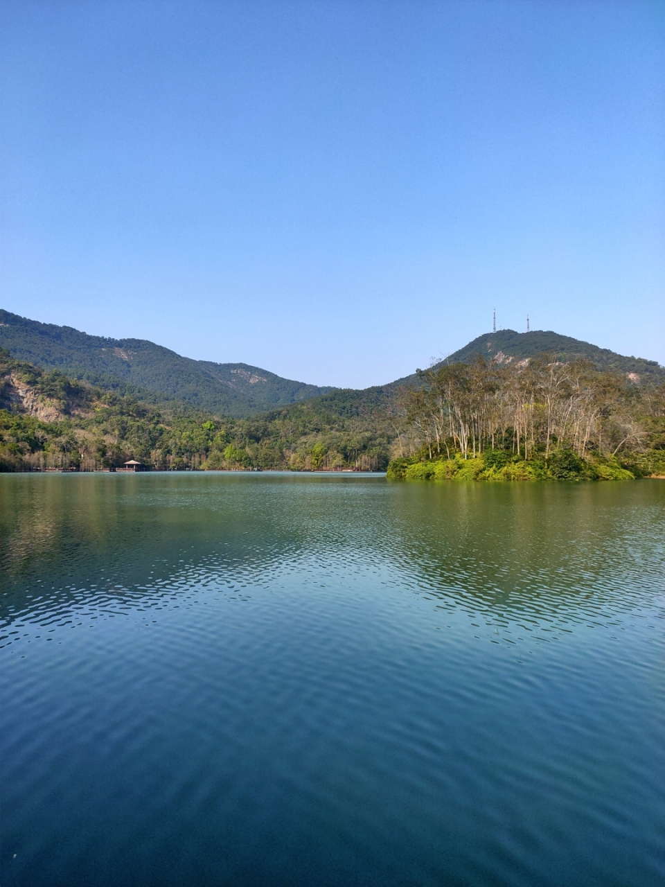 漫步,新会石涧公园.