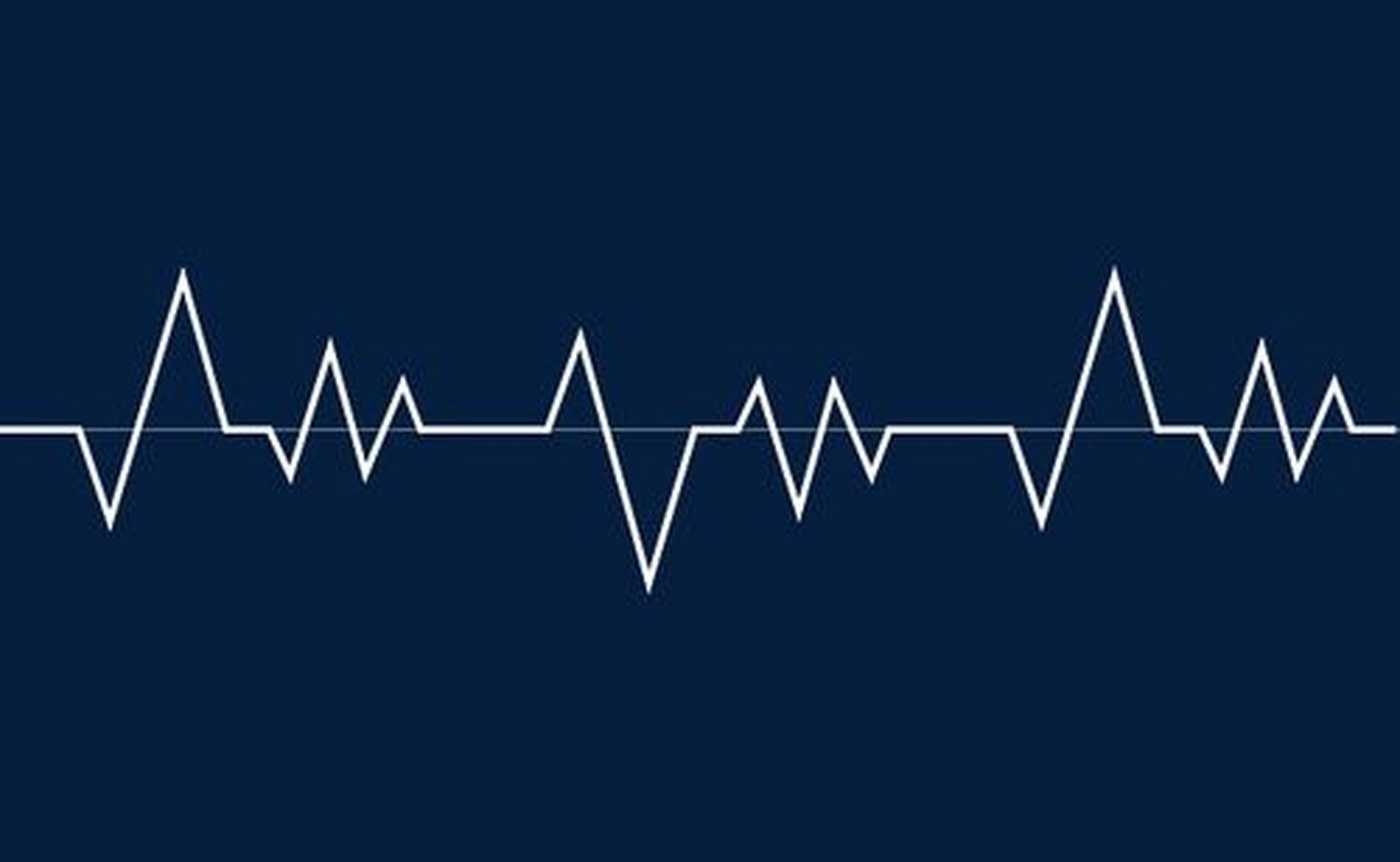 正如心电图,起起伏伏才是人生,一马平川也许就是终点.