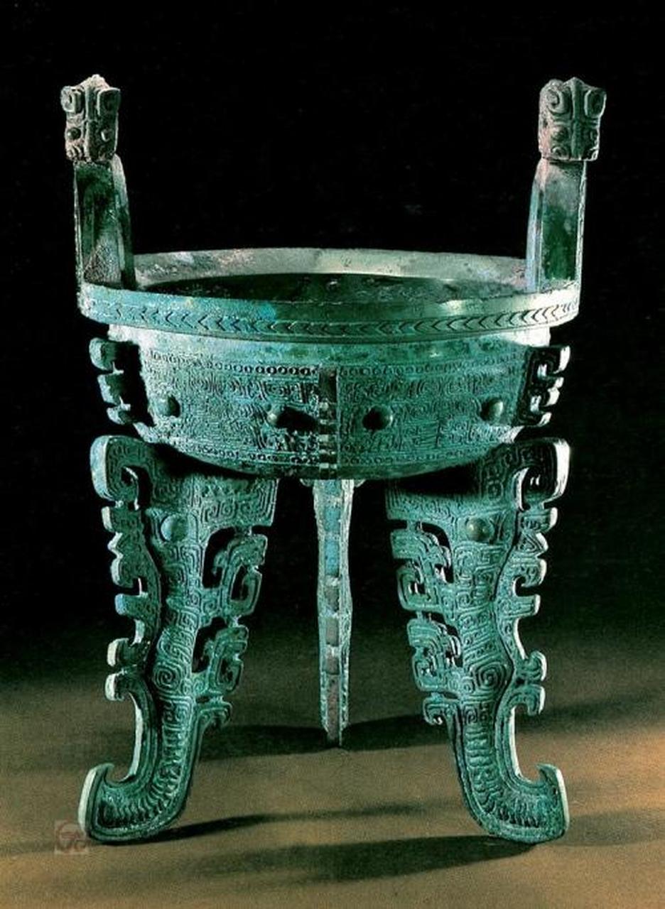 中国古代史 青铜器来源于商朝.