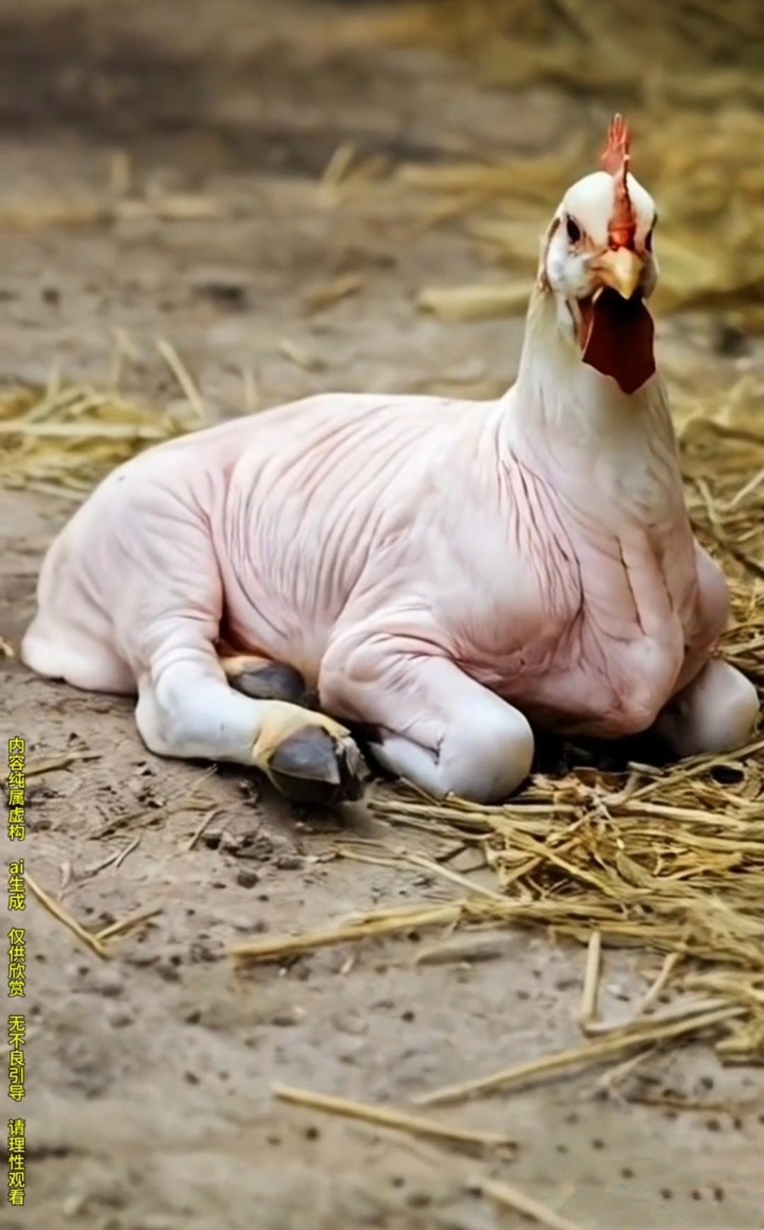 —一只既似鸡又非鸡的奇妙生物,我的心中不禁泛起阵阵