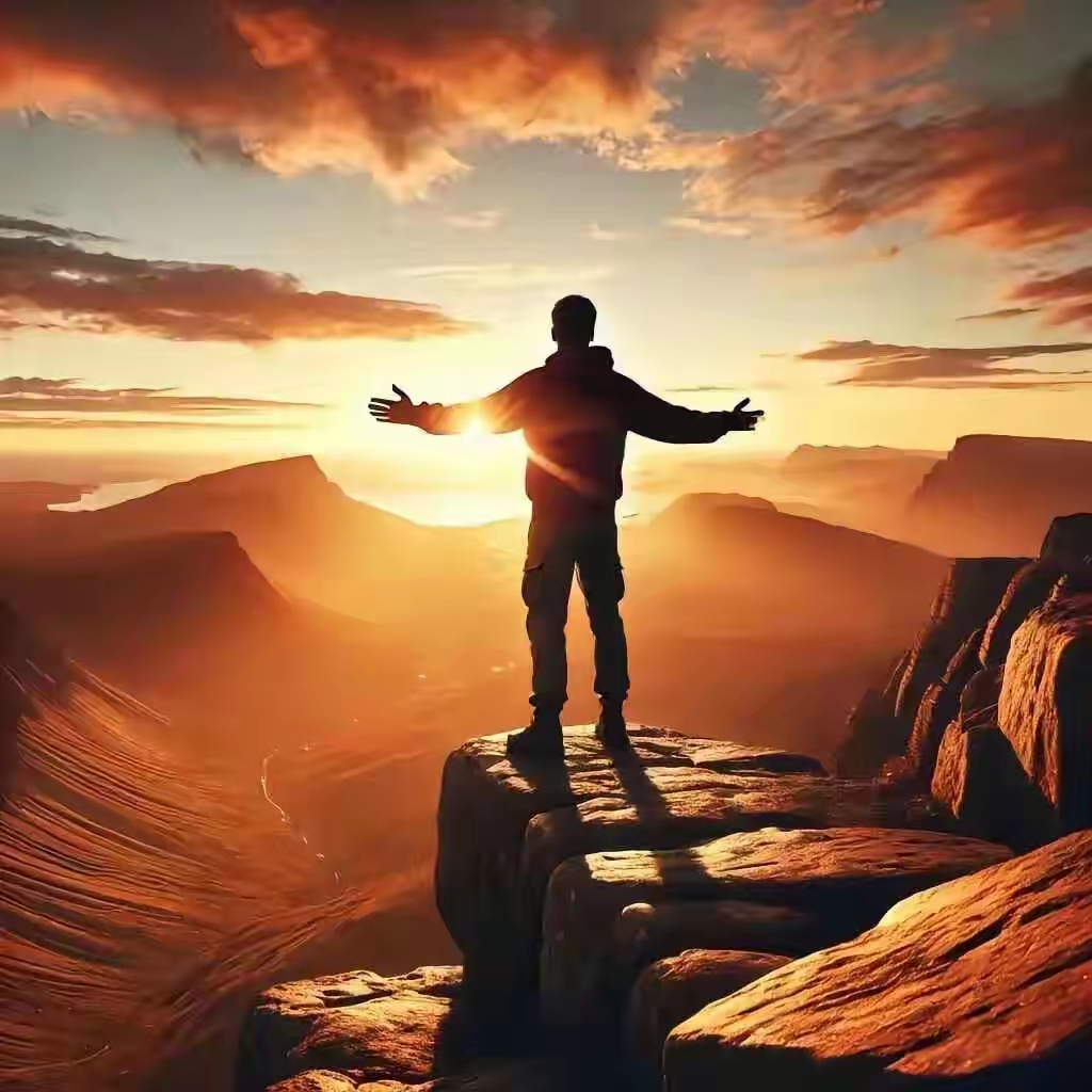 正能量励志向阳微信头像