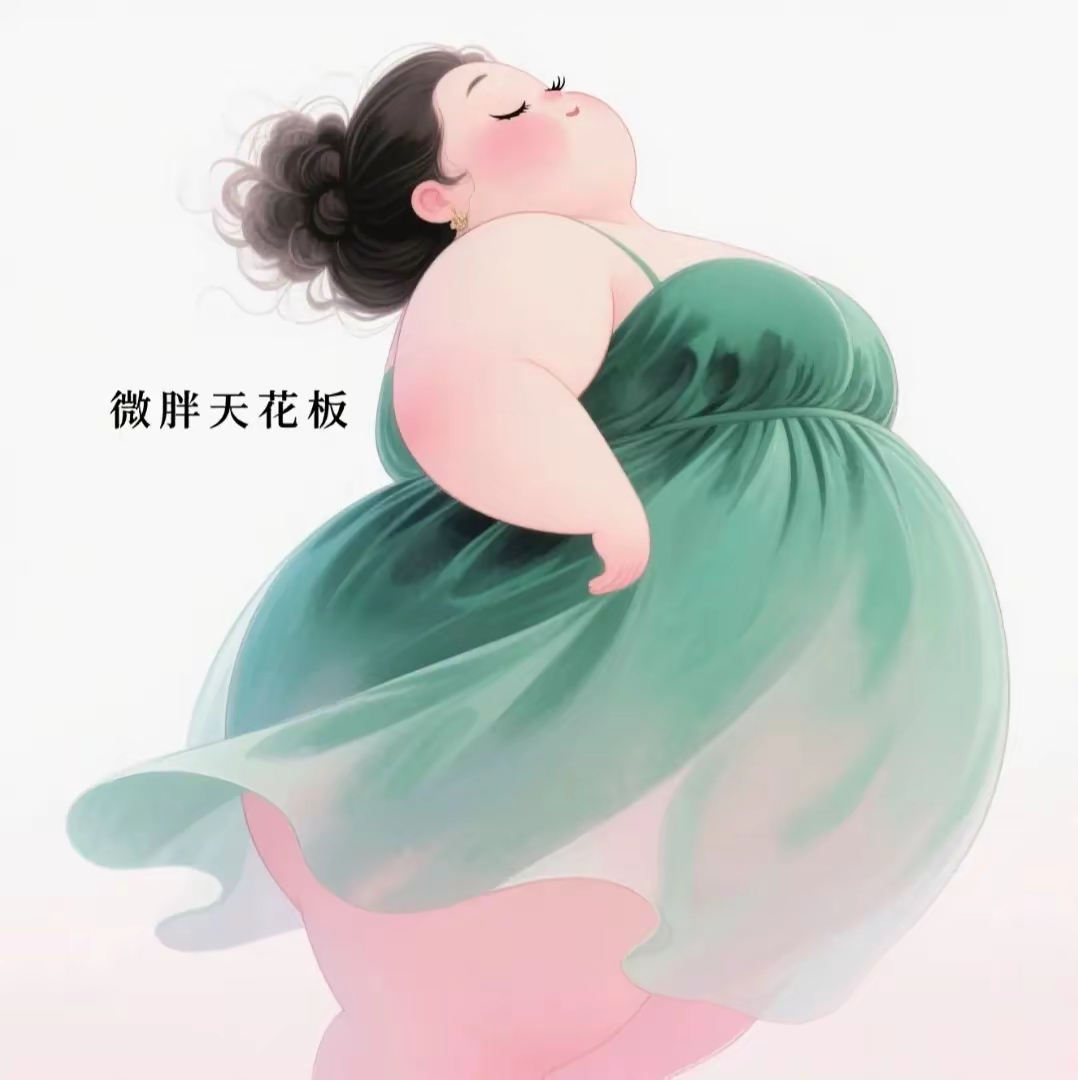 微胖界的天花板 每一个胖子都是潜力股!