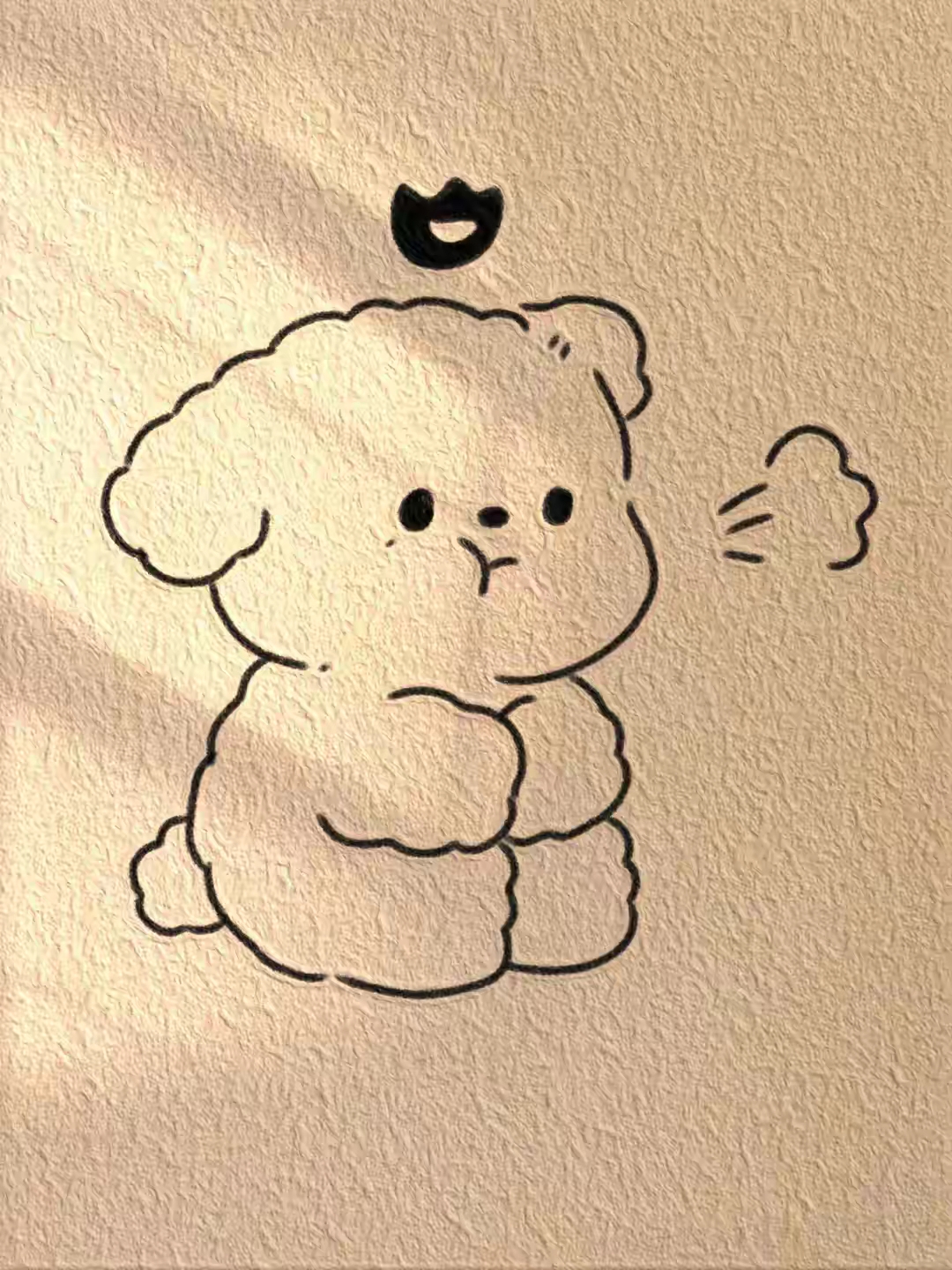 呆萌呆萌的小动物简笔画