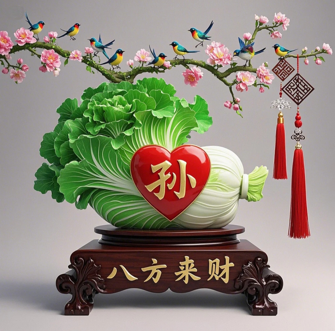 百财入门,八方来财~姓氏头像