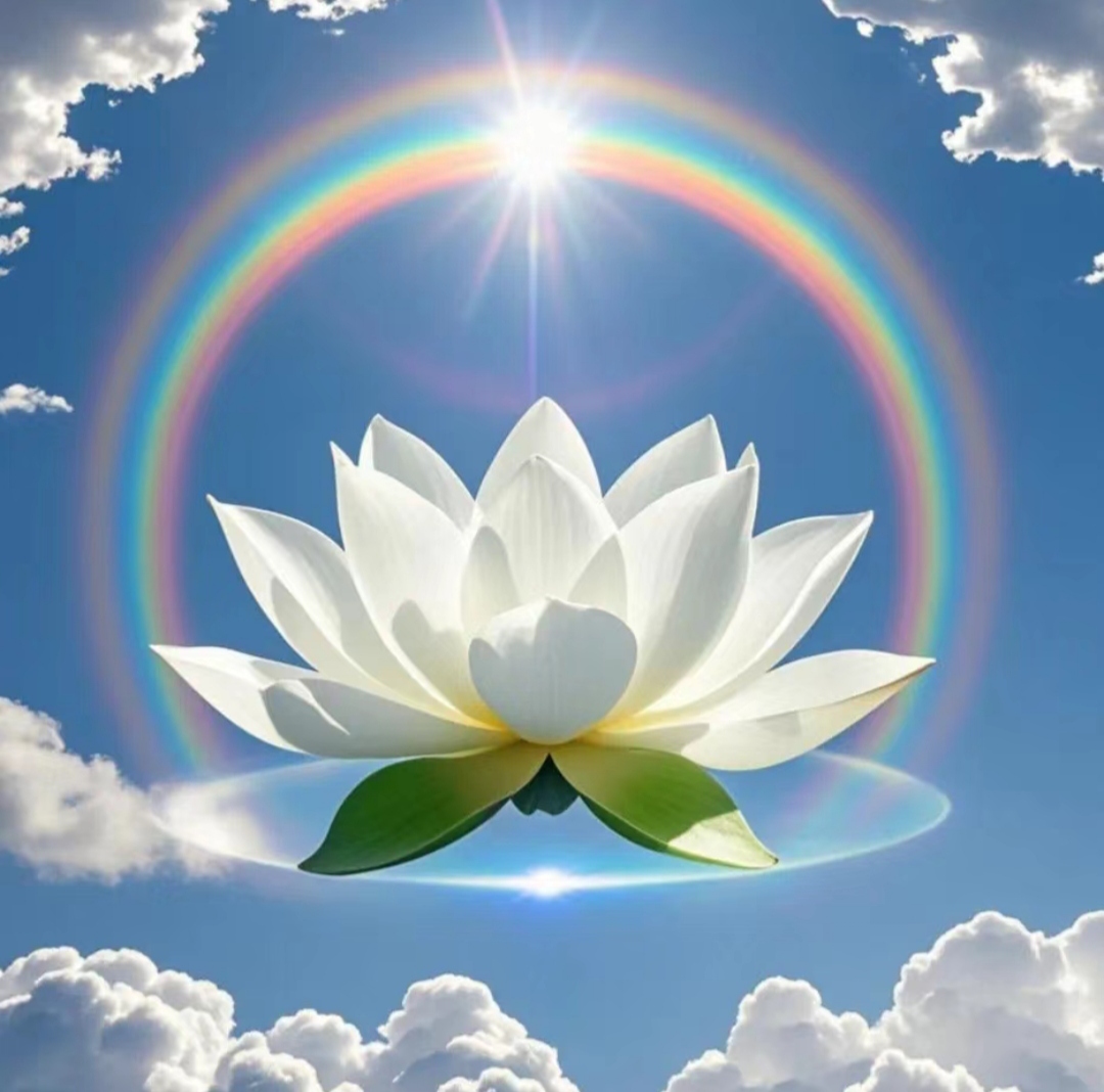 能量头像~金环罩莲,好运当头