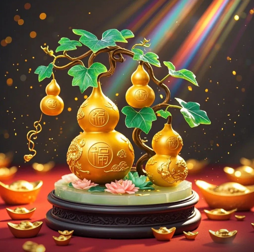 高能量旺运福禄头像~五福临门,福禄双全,八方聚财,财源广进,好运连连