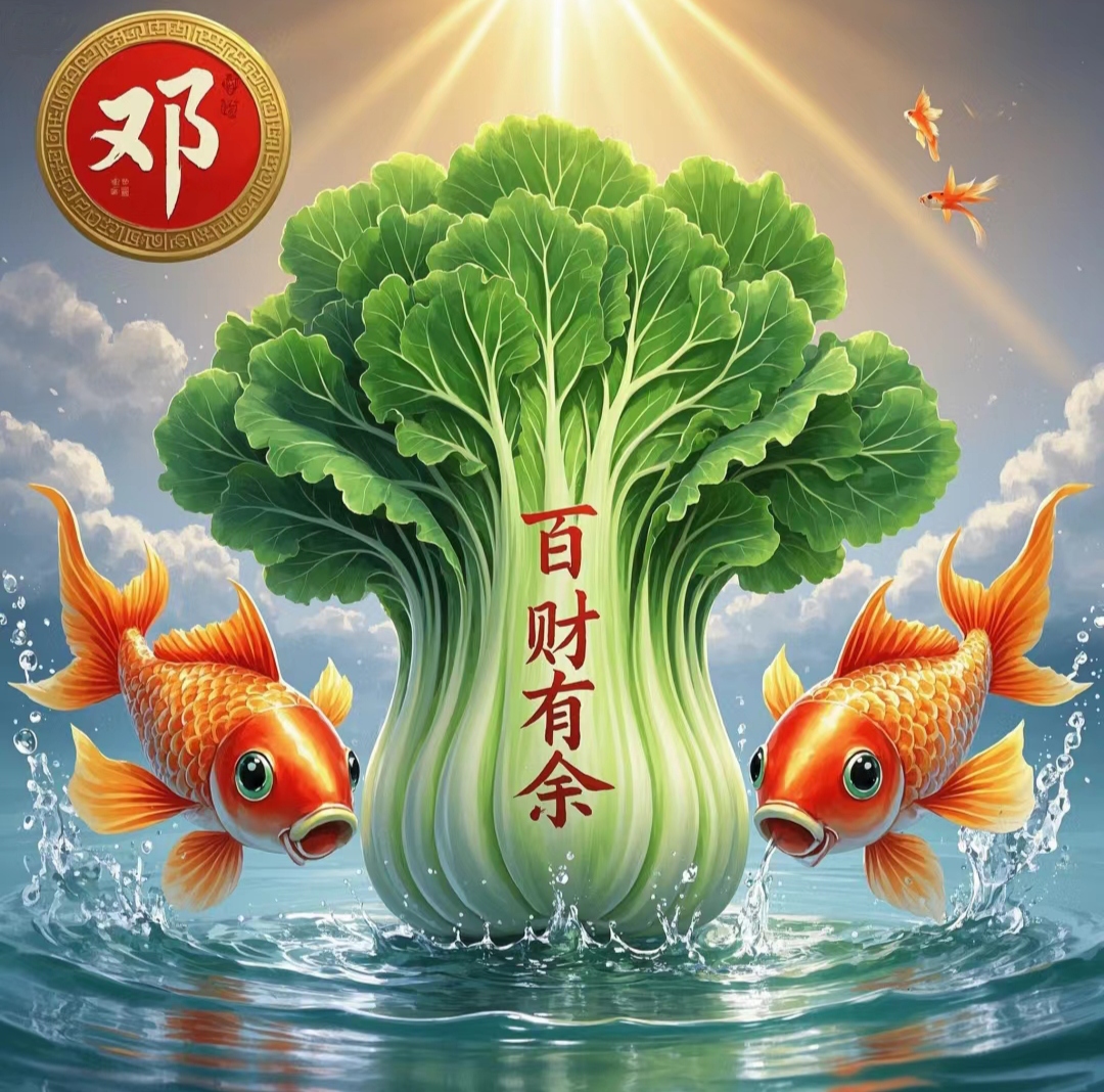 百财有余姓氏头像~百财入门,连年有余
