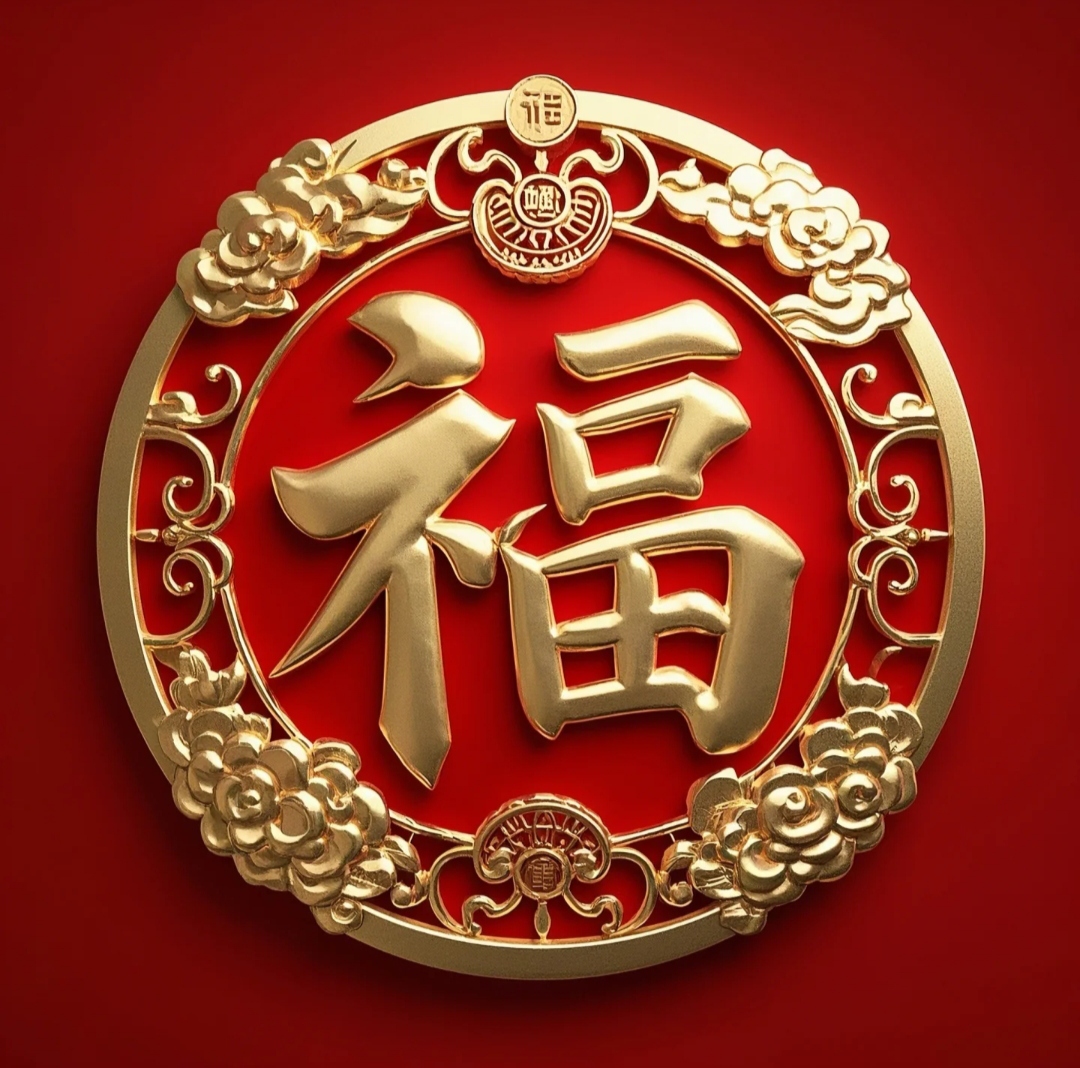 金福字头像~福运当头,鸿福齐天,福气盈门,财运兴旺,幸福美满!