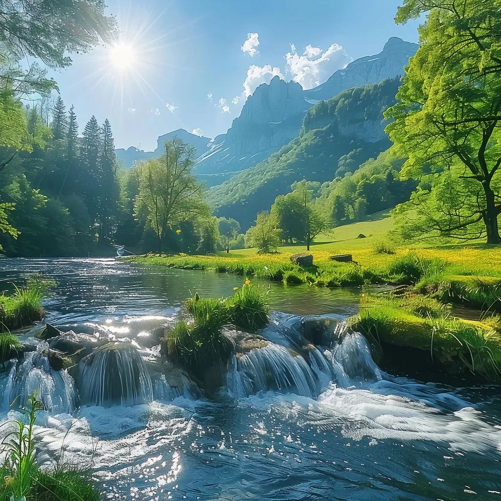 山青水秀,心旷神怡,大自然的怀抱最治愈.