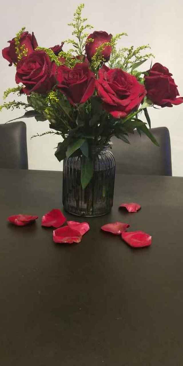 生活中一抹红色的浪漫[鲜花][鲜花]