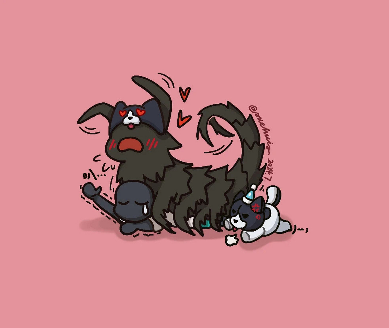 我看小冥龙也是风韵犹存!#光遇# 画师lofter:雪慧爱恰梦