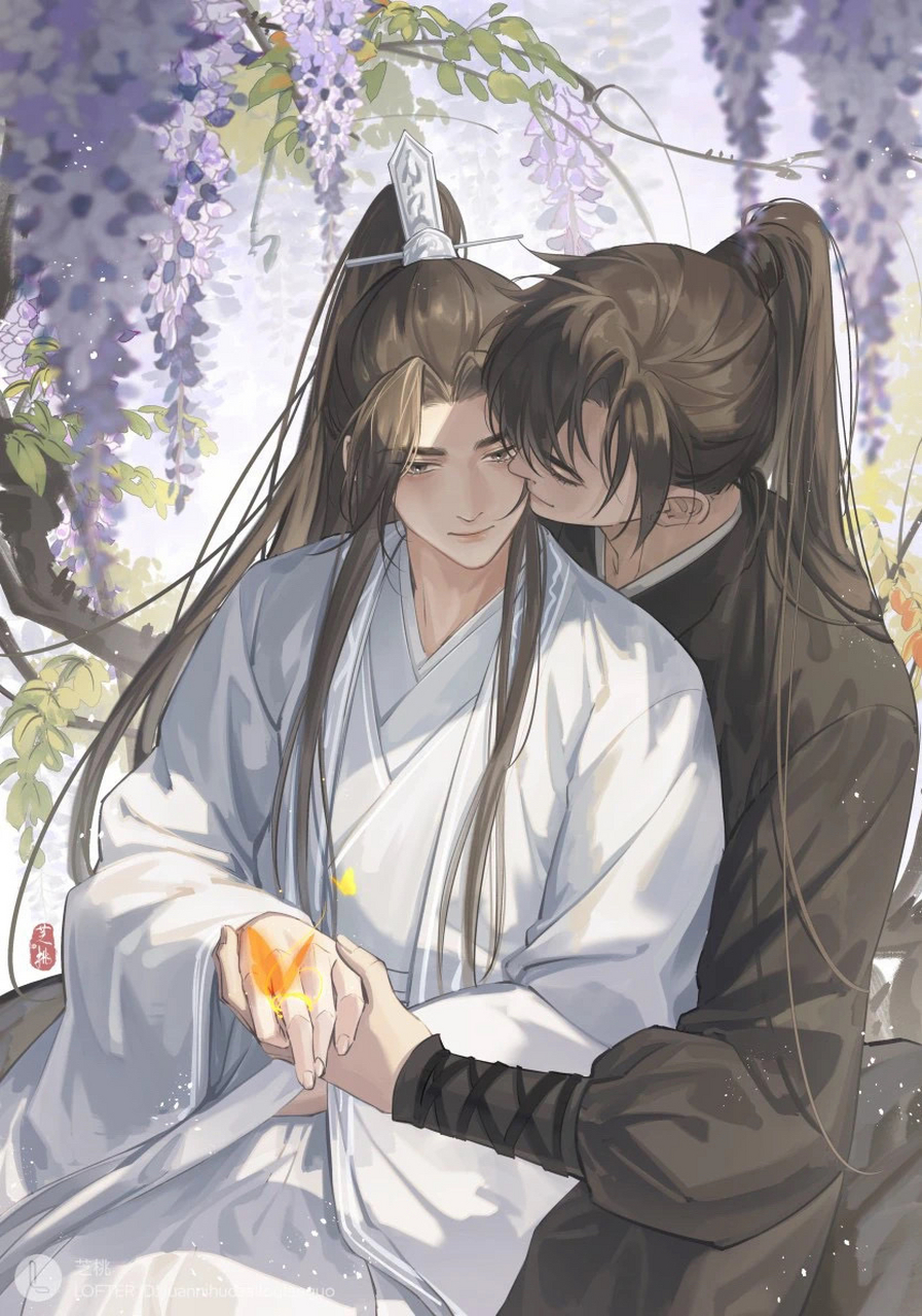 只能说这个是真的虐[可怜]#二哈和他的白猫师尊# #原耽