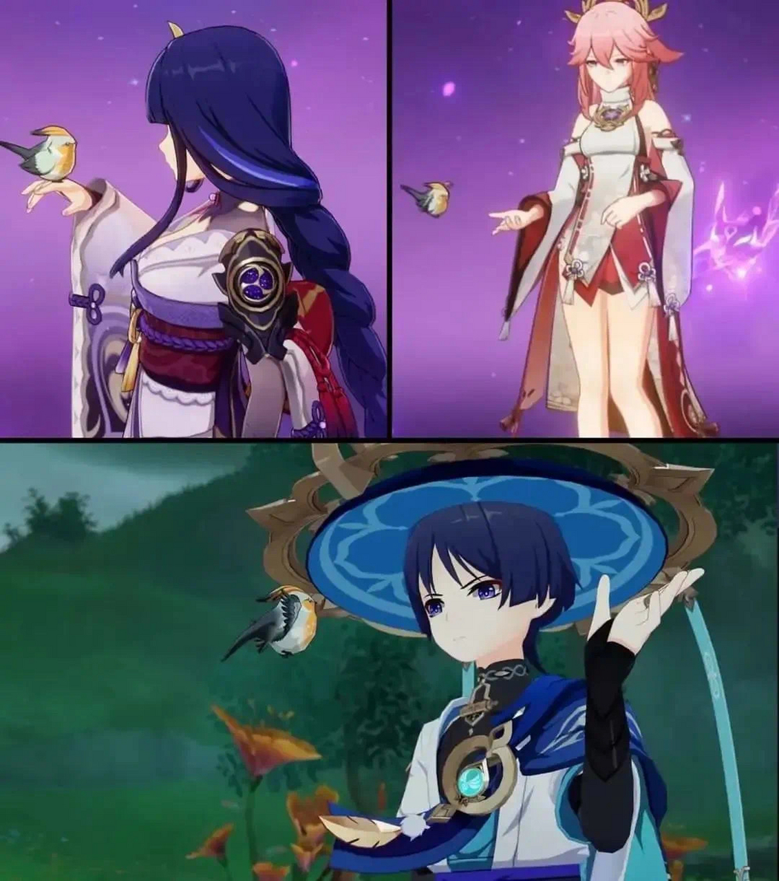 有时候挺好奇#原神# 这些神图怎么诞生的