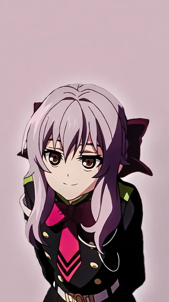 她的性格真的很有趣哈哈哈哈!#终结的炽天使# 柊筱娅(shinoa hiiragi)