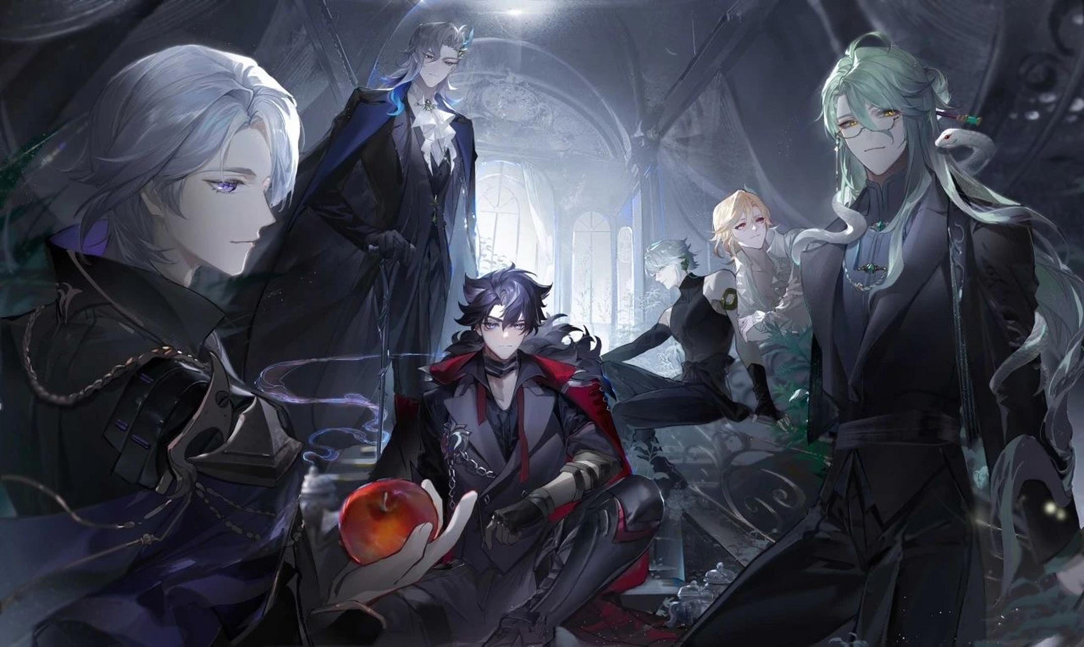 提瓦特大陆#男团 #原神# 真的很绝啊!