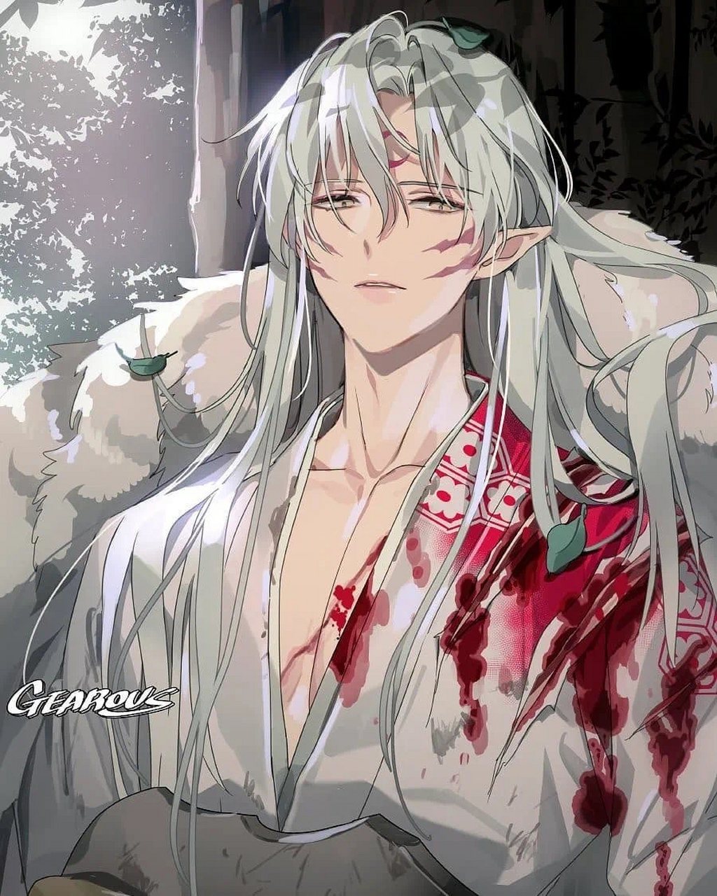 杀生丸# #犬夜叉# #动漫# 画师:gearous 【无不良引导!