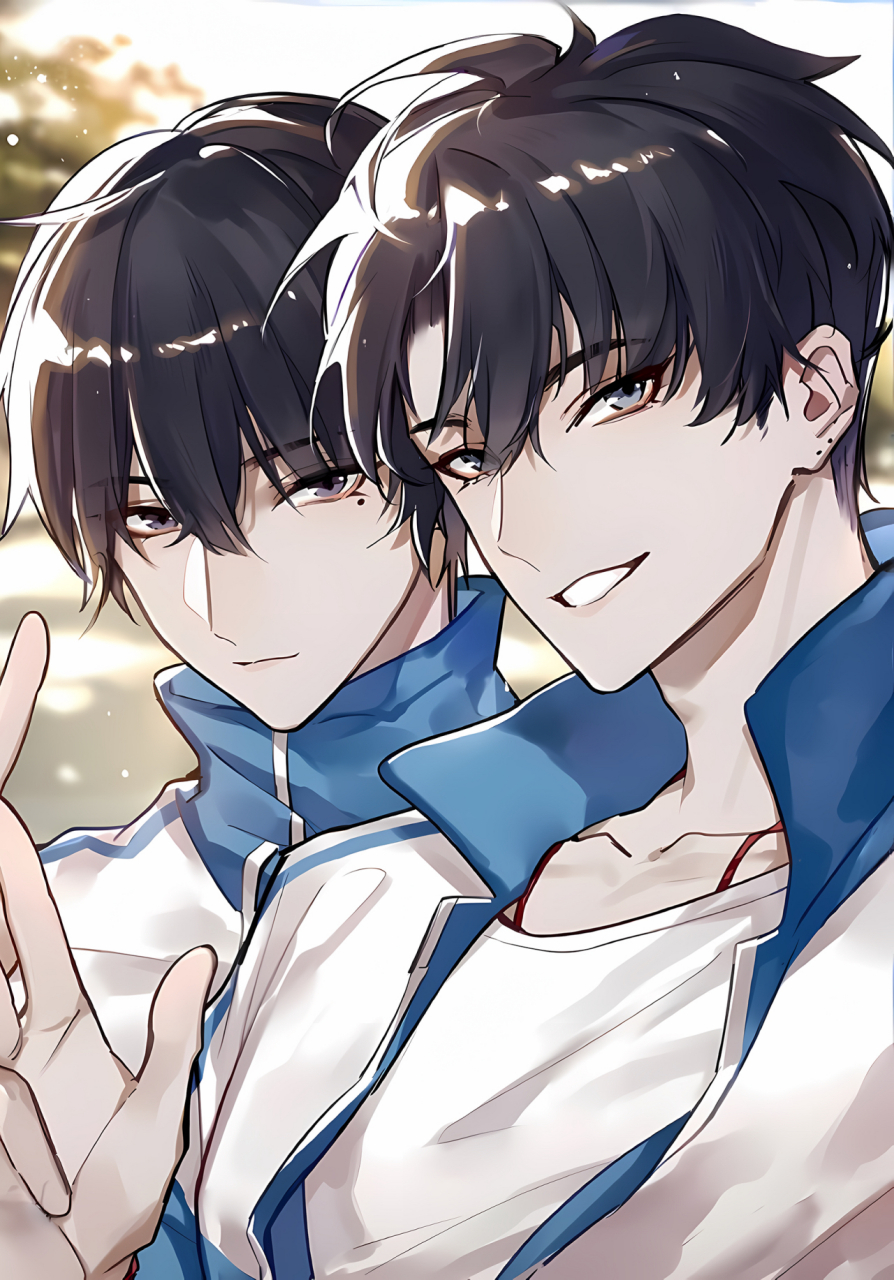 伪装学渣# #原耽# 注孤生戏精攻(贺朝)x不服就干泯灭人性受(谢俞)