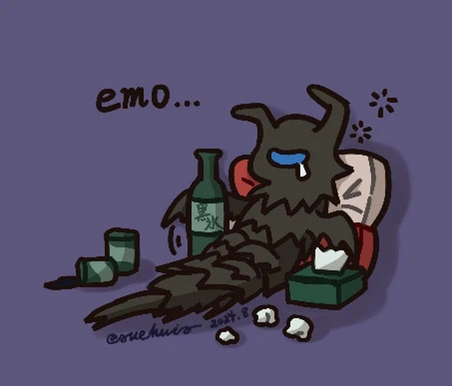 我看小冥龙也是风韵犹存!#光遇# 画师lofter:雪慧爱恰梦