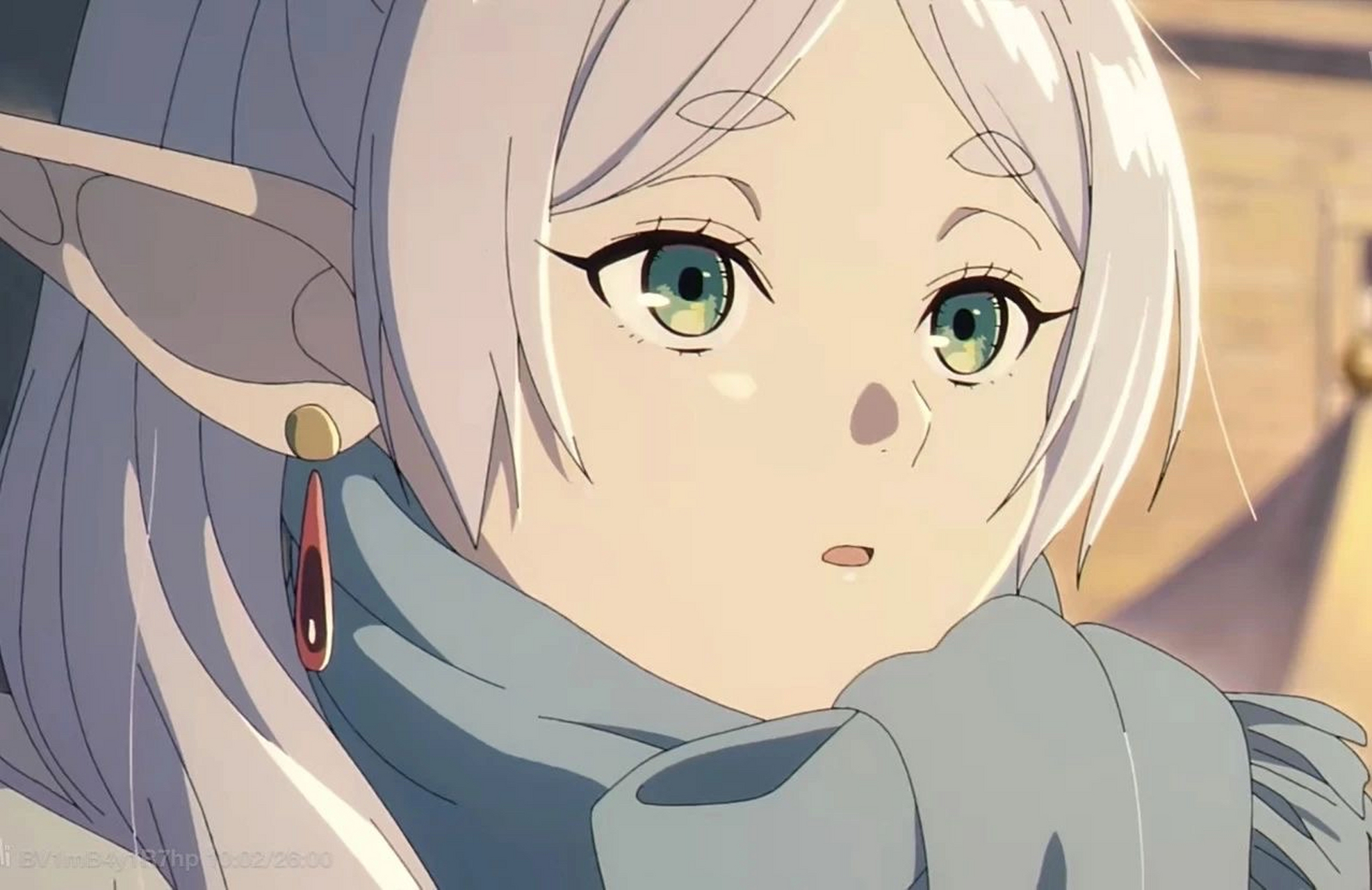 可爱的精灵呀!#葬送的芙莉莲# #动漫