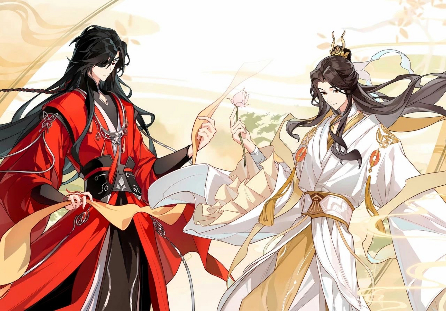 谢怜生日贺图!#天官赐福