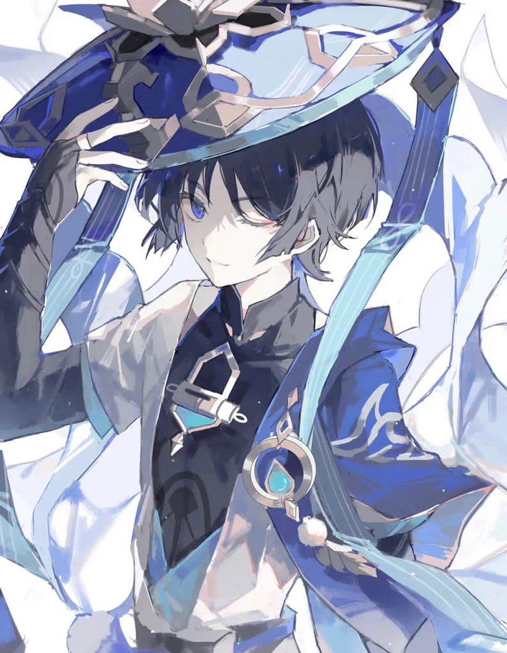 原神# 画师:nokoya 有一张巴巴托斯神装我放评论区啦,怕过不来审!