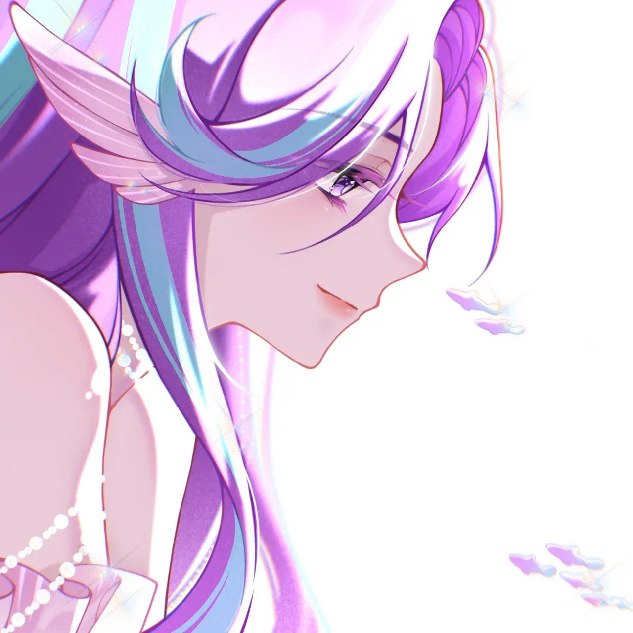 人鱼熠熠 -星光熠熠拟人#小马宝莉# 本期画师来源xhs:cotton)画师id