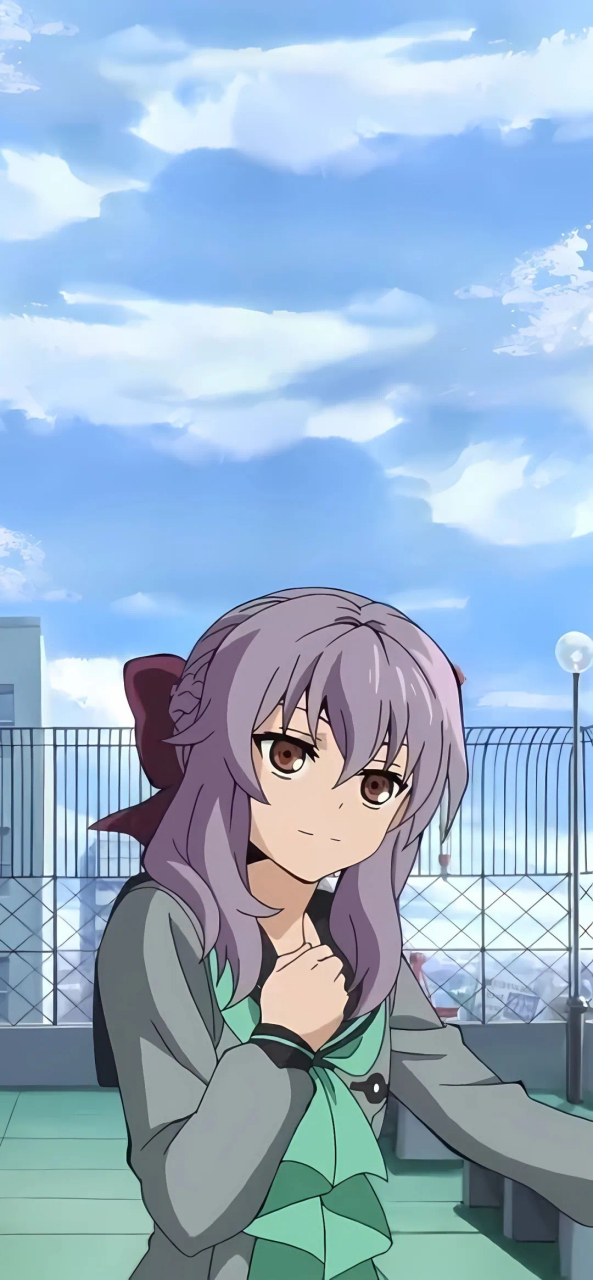 她的性格真的很有趣哈哈哈哈!#终结的炽天使# 柊筱娅(shinoa hiiragi)