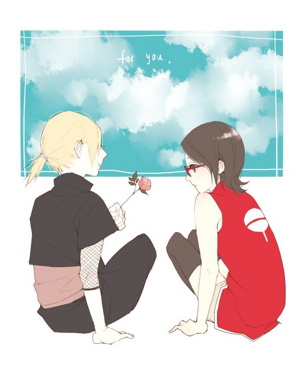 火影忍者# #火影忍者博人传#  山中井阵有可能和佐良娜在一起吗?