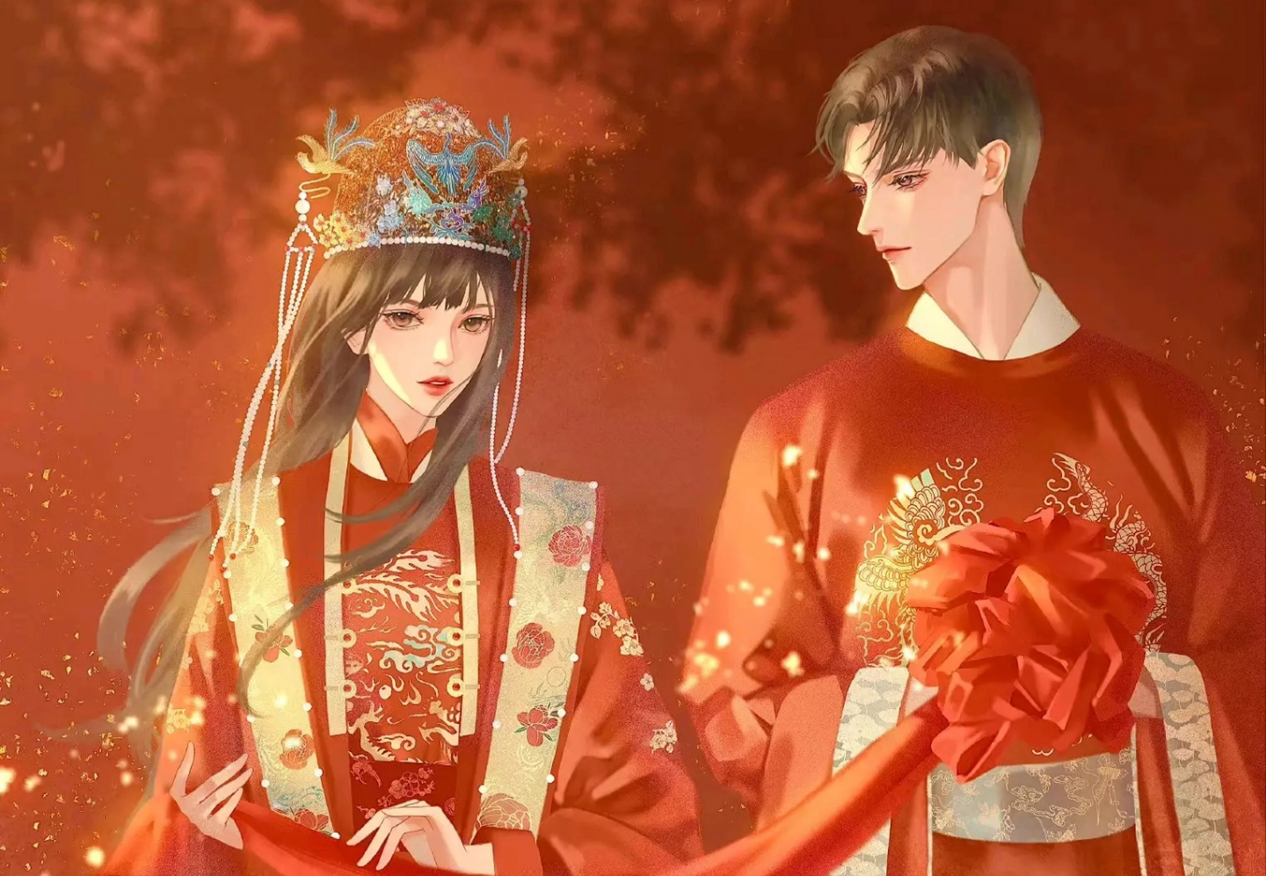 终于找到这张秦苒大婚了#夫人你的马甲又掉了