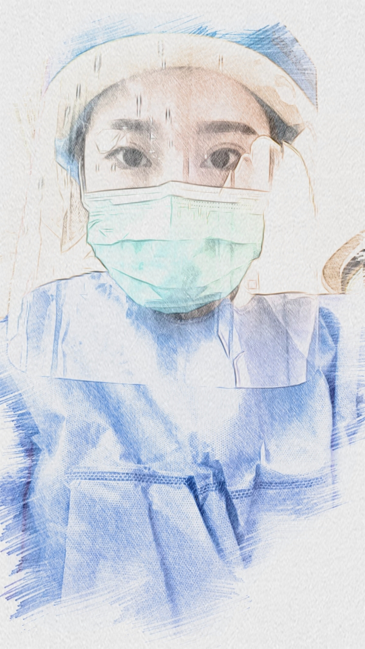 重新画的白衣天使