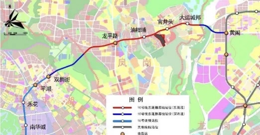 深圳地铁10号线延长线图片