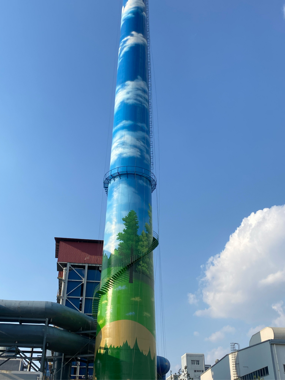 烟囱美化效果图出来啦大伙看