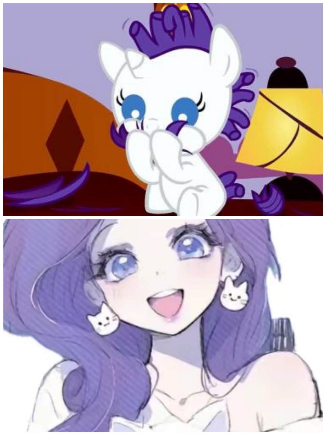 小马宝莉小时候/长大后,你喜欢谁?