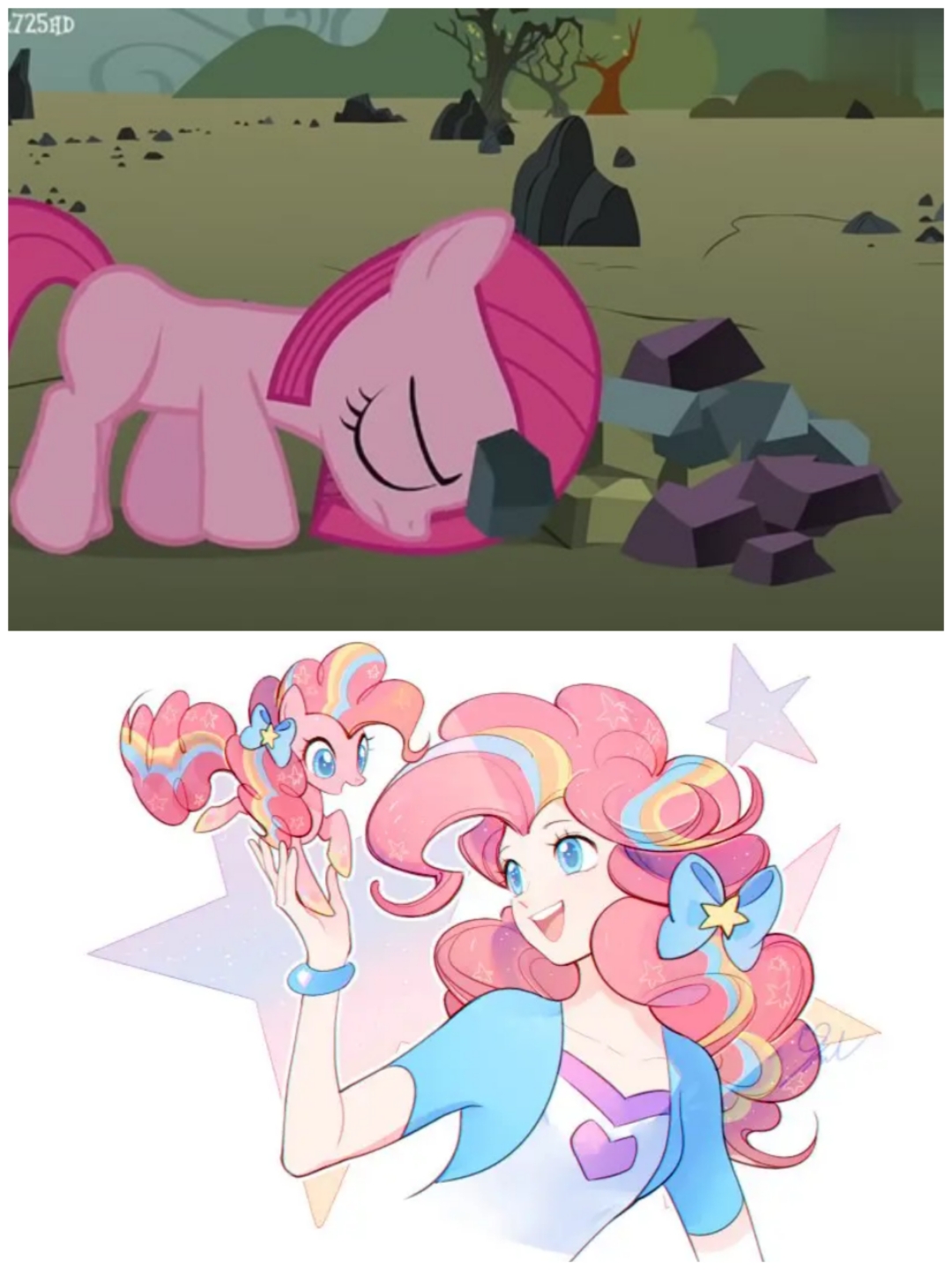 小马宝莉小时候/长大后,你喜欢谁?